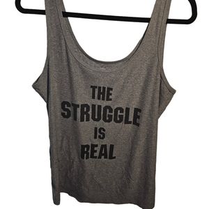 No boundaries sz. Large grey tanktop